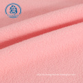 tela rosa cepillada de poliéster y algodón polar con capucha